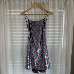 Revolve Zoey Sequin Mini in Sequin Multi